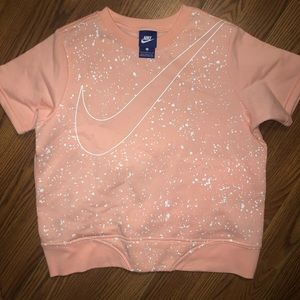 Pink nike T-shirt